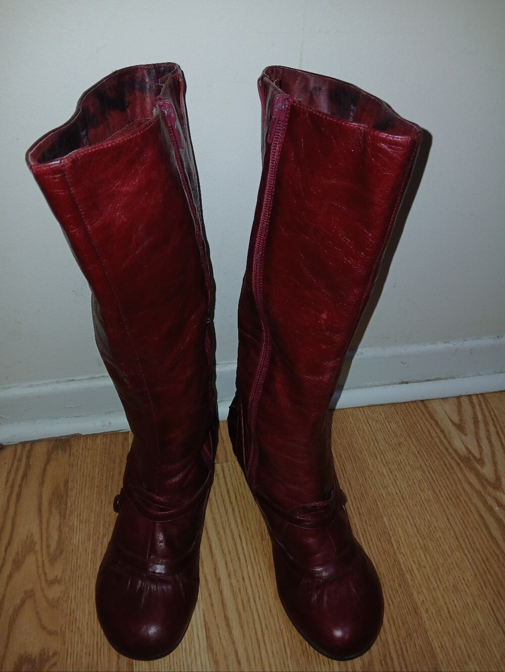 Vintage Mz Mooz Knee-high Boots Sz:8